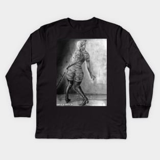 Silent Hill Nurse Kids Long Sleeve T-Shirt